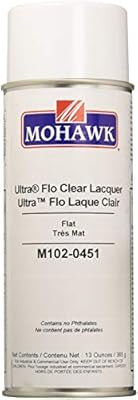 Mohawk Finishing Products M102-0451 Finisher's Choice Clear Nitrocellulose Lacquer - Flat | Amazon (US)