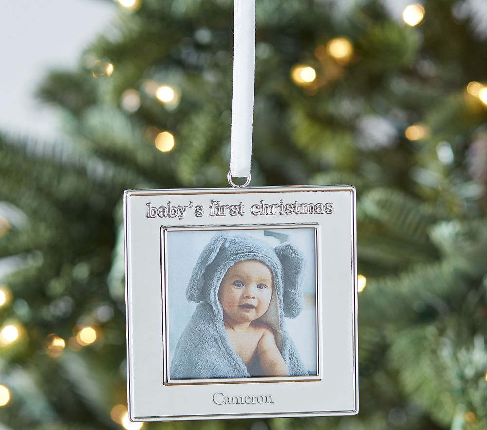 Baby's First Frame Ornament | Pottery Barn Kids