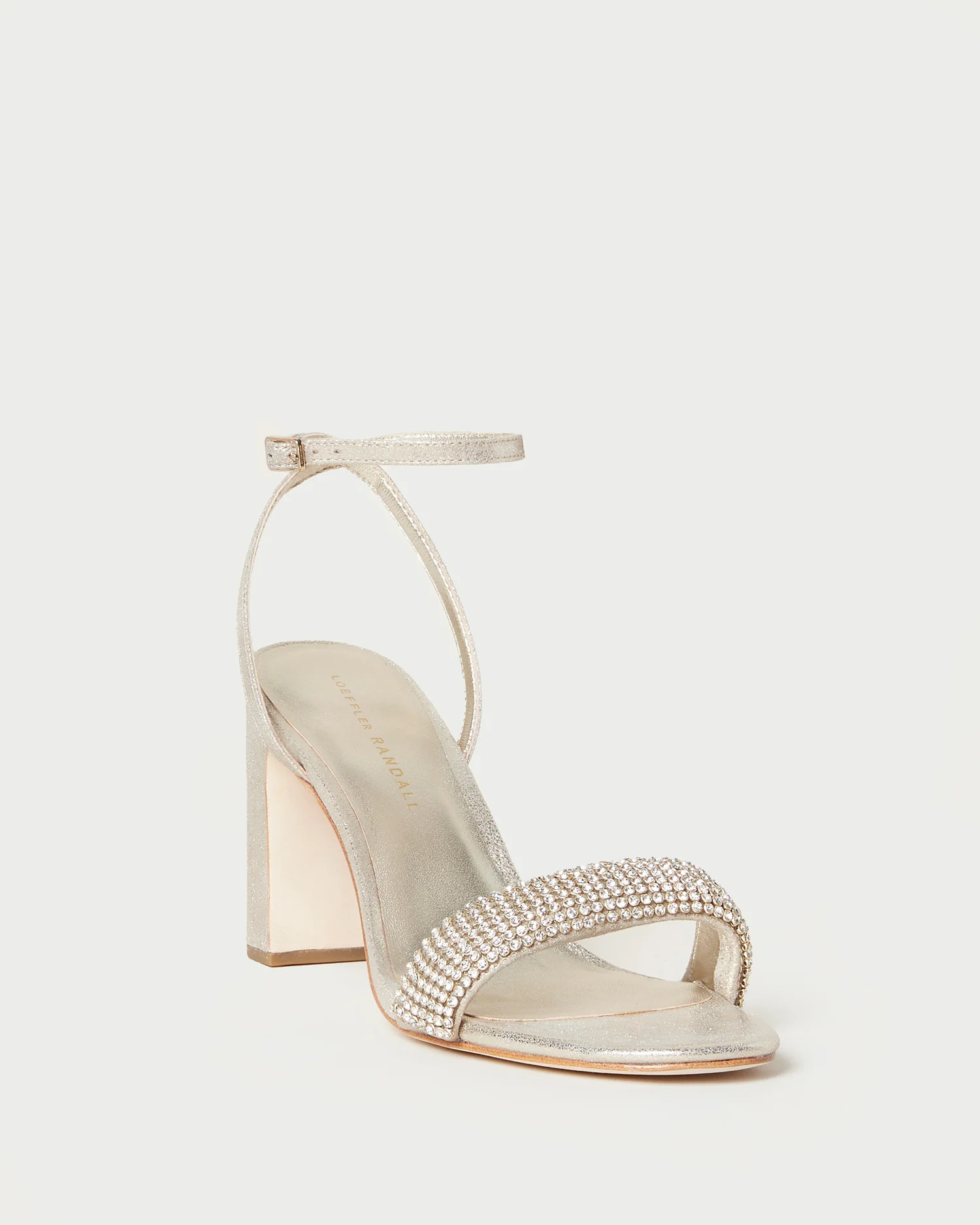 Shay Cappuccino Rhinestone Heel | Loeffler Randall
