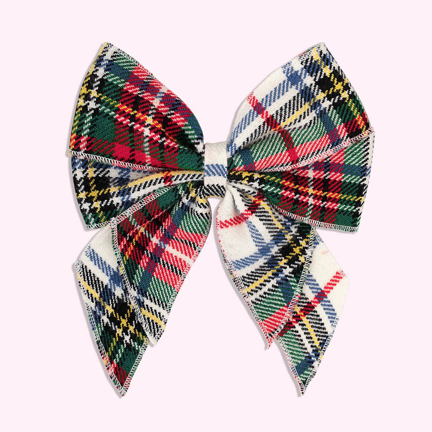 Plaid Bow Clip - Stoney Clover Lane | Stoney Clover Lane