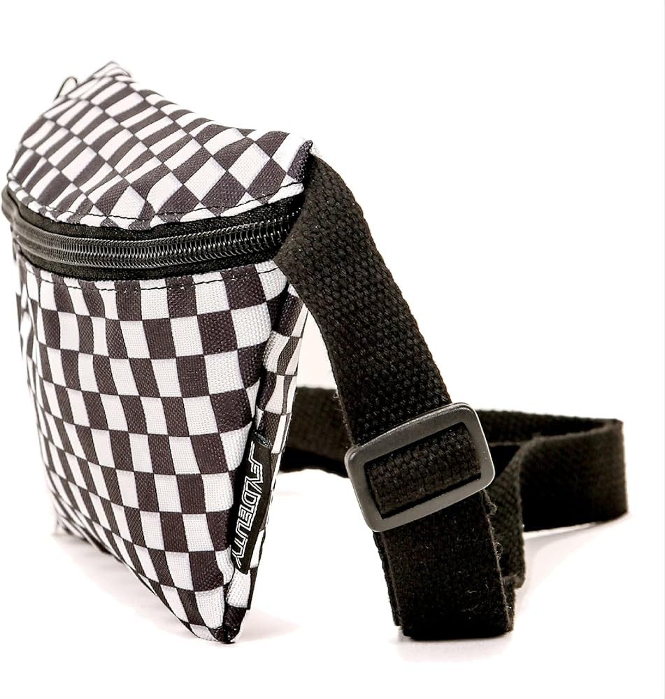 FYDELITY 80s CHECKERED Fanny Pack Crossbody Bags for Women - Men Cute Festival Bag Small Checkere... | Amazon (US)