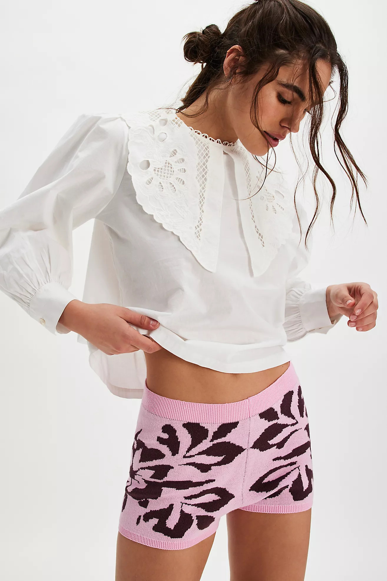 Nigel Preston Cotton Victorian Blouse | Free People (Global - UK&FR Excluded)