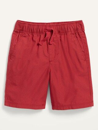 Functional-Drawstring Solid Poplin Shorts for Toddler Boys | Old Navy (US)