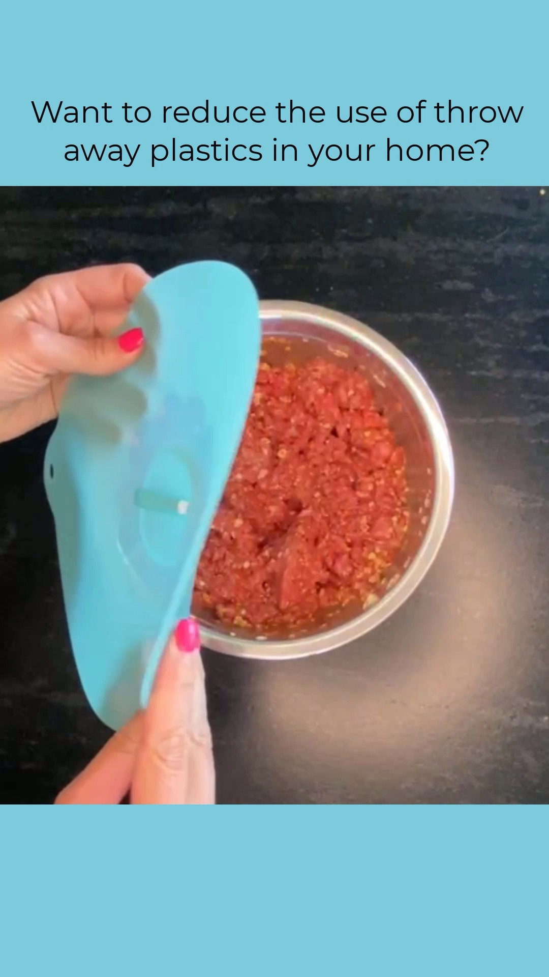 Must have kitchen gadgets. Silicone suction lids reduce throw away plastic waste. Great for the environment and so easy to use  

#LTKFindsUnder50 #LTKHome #LTKVideo