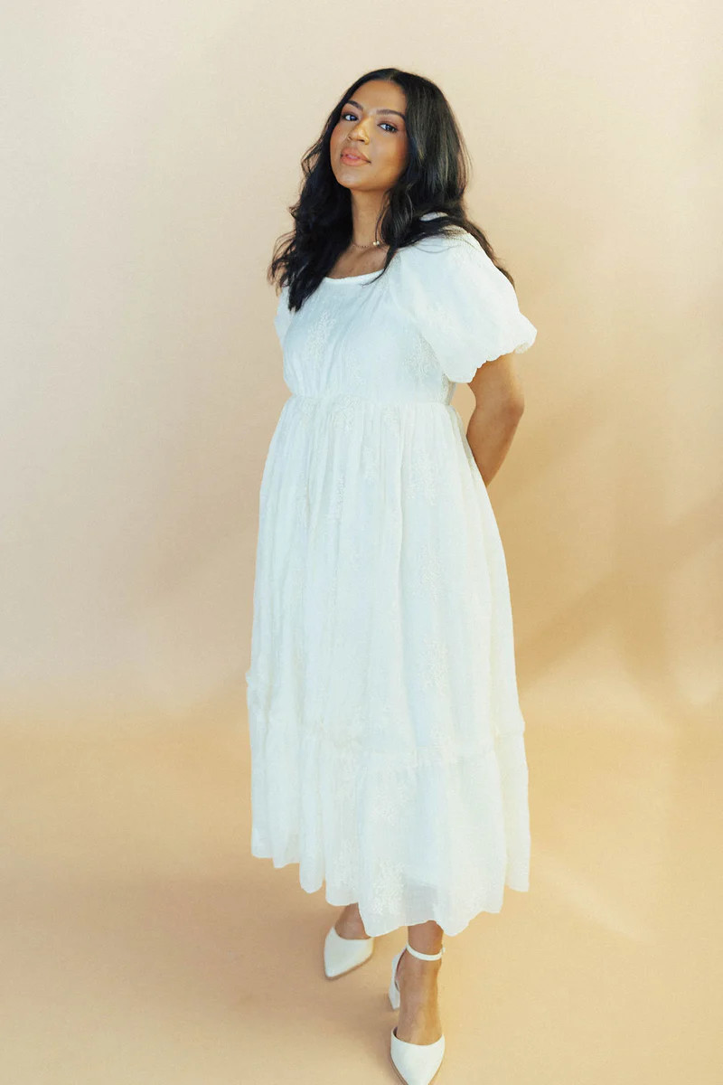 First Dance Embroidered Maxi | Henly