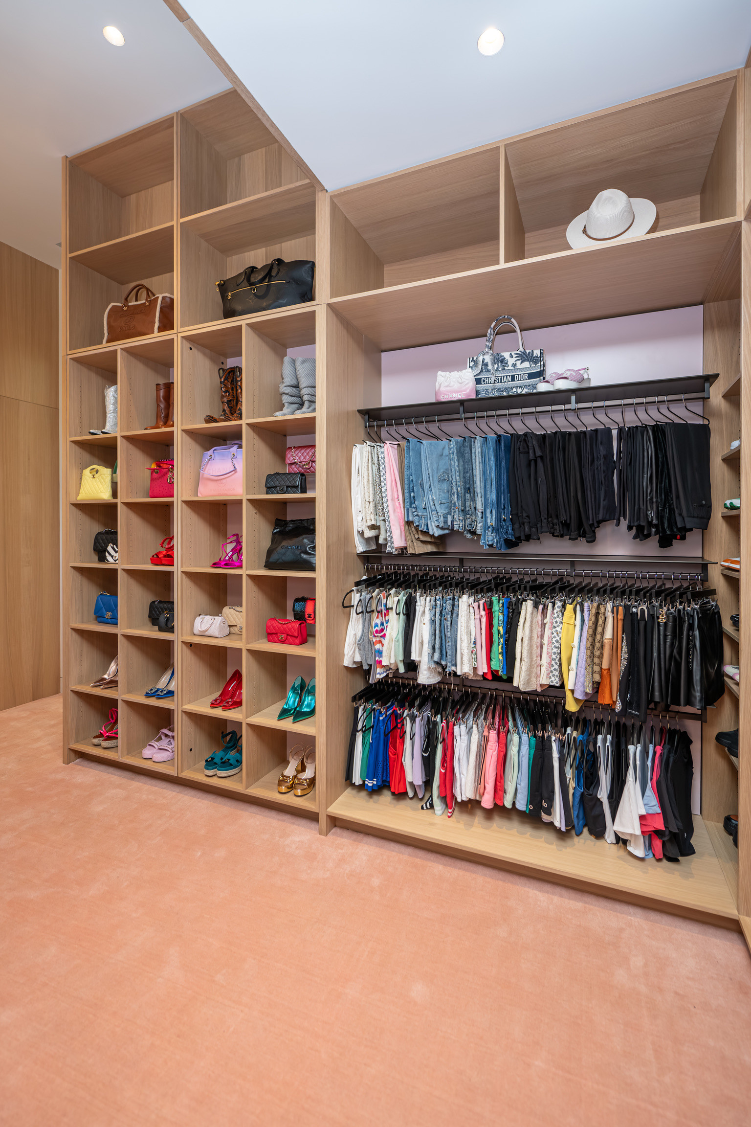 Step inside @angelagarcia’s closet — thoughtfully designed to support a life that is both dynamic and deeply intentional. ✨

Angela has an incredible eye and a beautifully curated collection. Every detail in this space was considered, from the tone and typography of the labels to the selection of hangers, the styling of open shelving, and the way her pieces are displayed with care. The goal was not simply organization, but preservation and presentation, honoring each item while allowing it to be easily worn and enjoyed.

The space tells a story — a reflection of her life as a mother, a partner, a traveler, and a gracious host. Whatever fills her calendar, her closet is prepared to support it, seamlessly and beautifully.

There are so many beautiful details to explore within this space, and throughout their incredible Austin home, where Angela’s style is woven seamlessly into every room.

#angelagarcia #sergiogarcia #newhome #austintexas #closetorganization

#LTKHome

#LTKHome