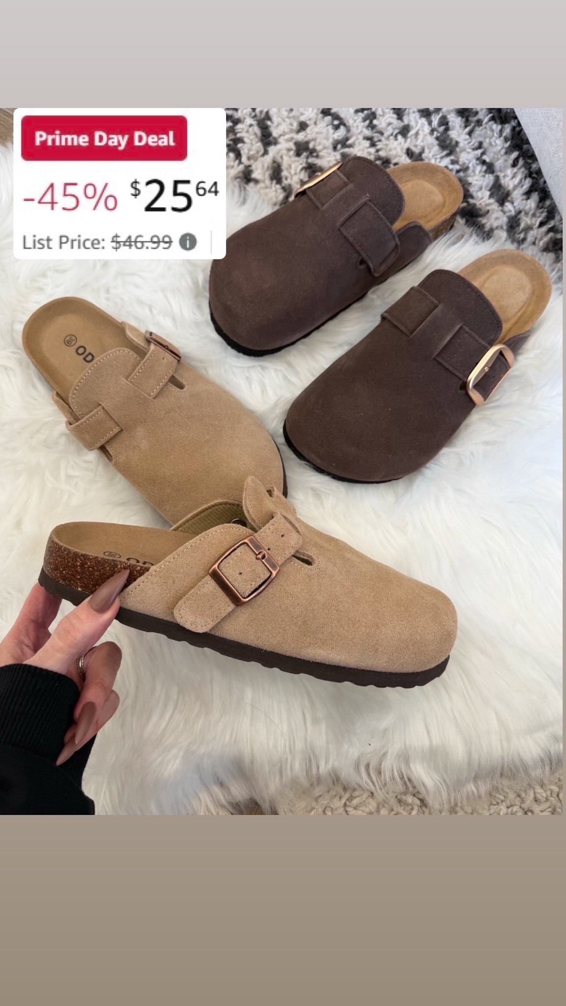 On sale and only $25!
My favorite clogs...they are both comfy and fabulous and run tts in beige and sz up 1/2 in brown


#LTKFindsUnder50 

#LTKSaleAlert #LTKSeasonal #LTKmomlife