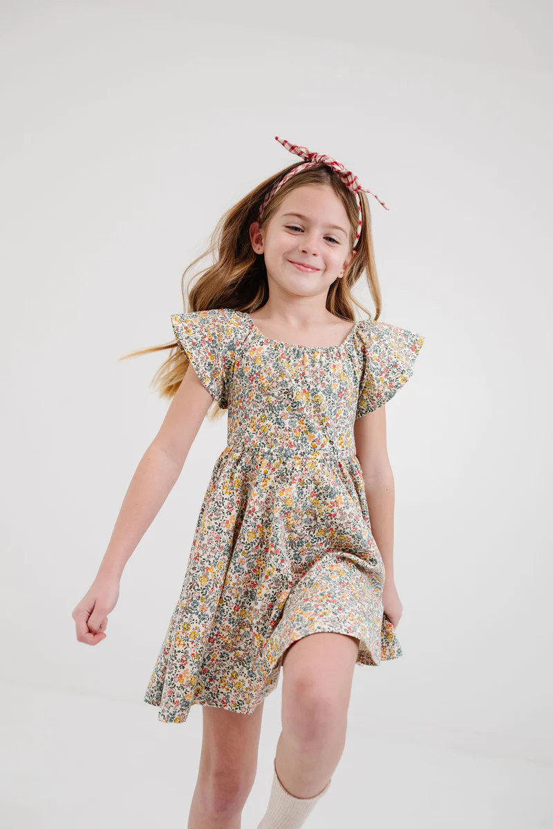 Everyday Dress in Clare Floral | Plain Jane