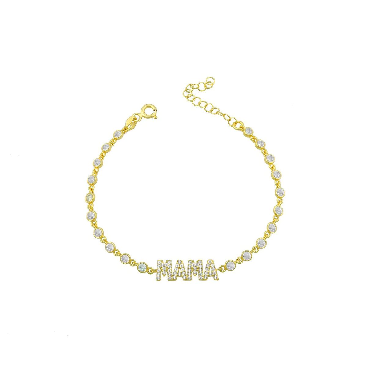 Crystal Mama Bracelet | The Sis Kiss