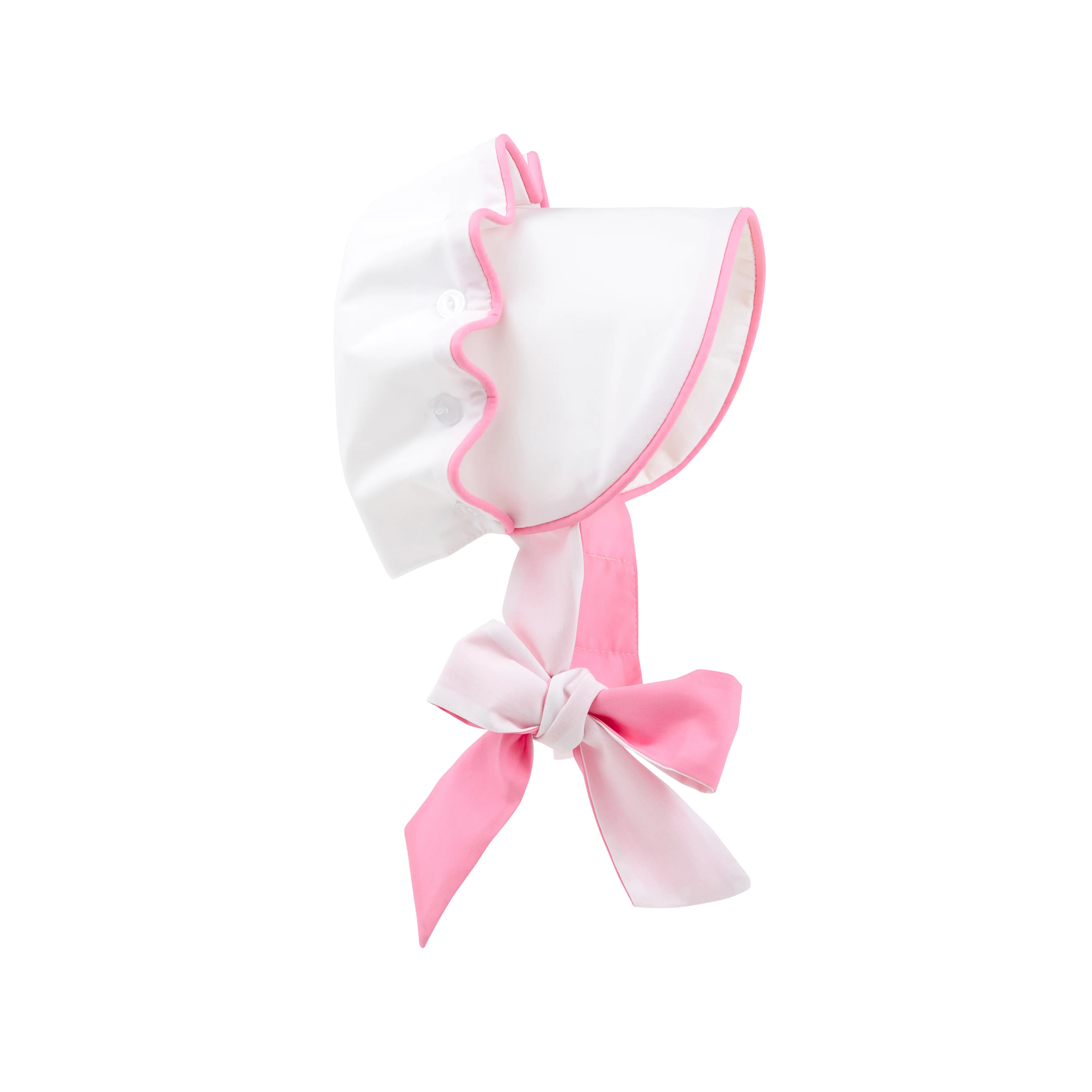 Bennett's Beaufort Bonnet - Worth Avenue White with Hamptons Hot Pink | The Beaufort Bonnet Company
