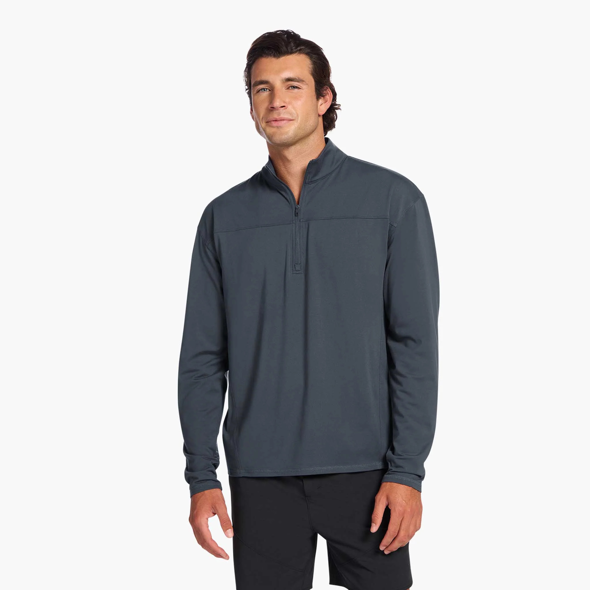 Men's Movement Quarter-Zip | Graphite | Nuuds US