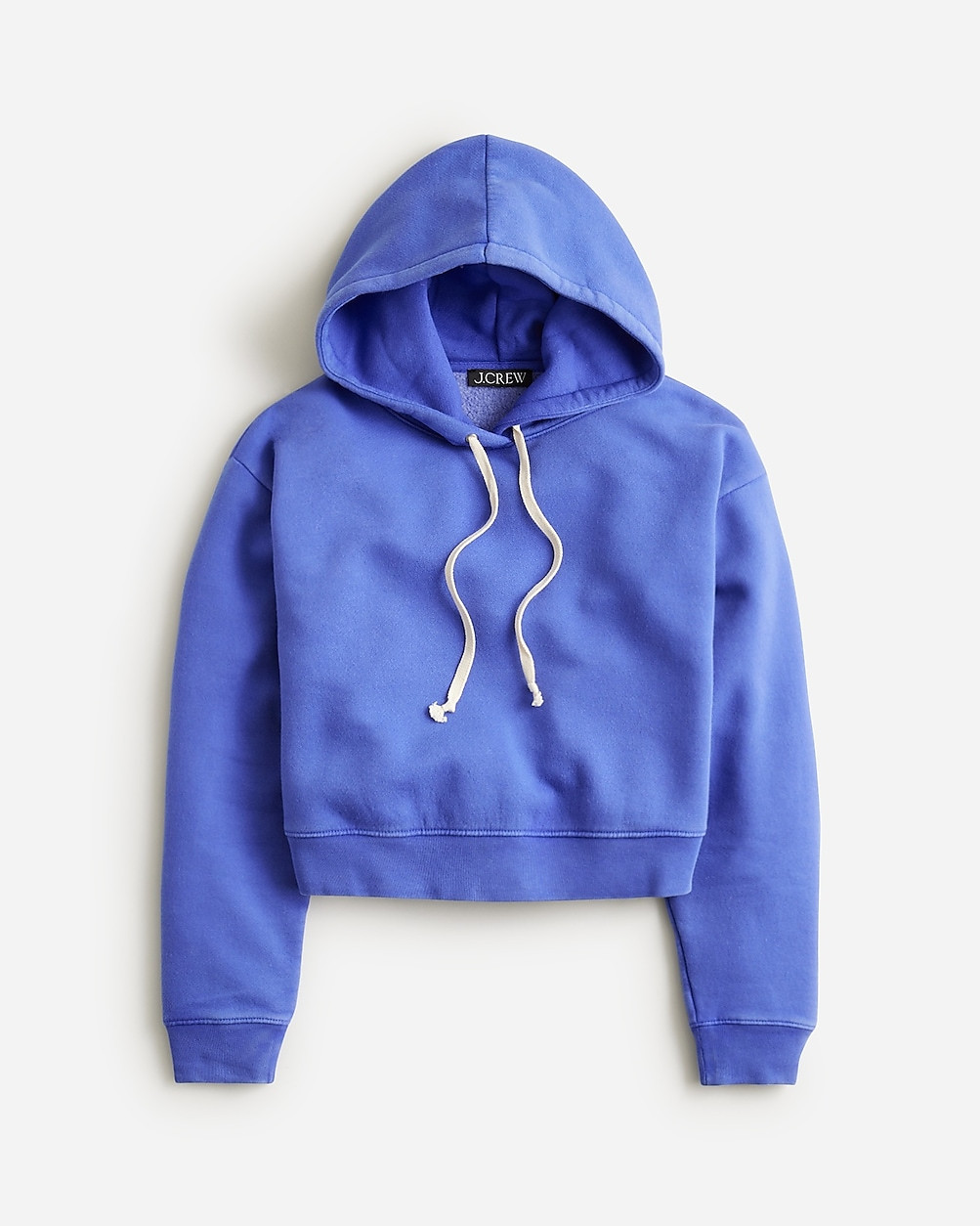 Heritage fleece cropped hoodie | J. Crew US