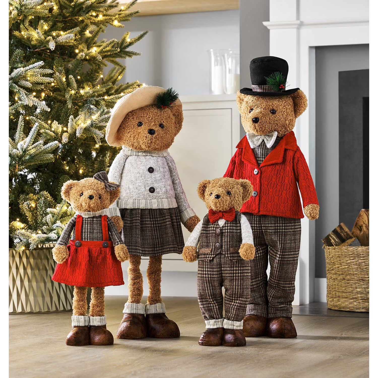 Member's Mark Plush Bear Family, Set of 4 | Sam's Club