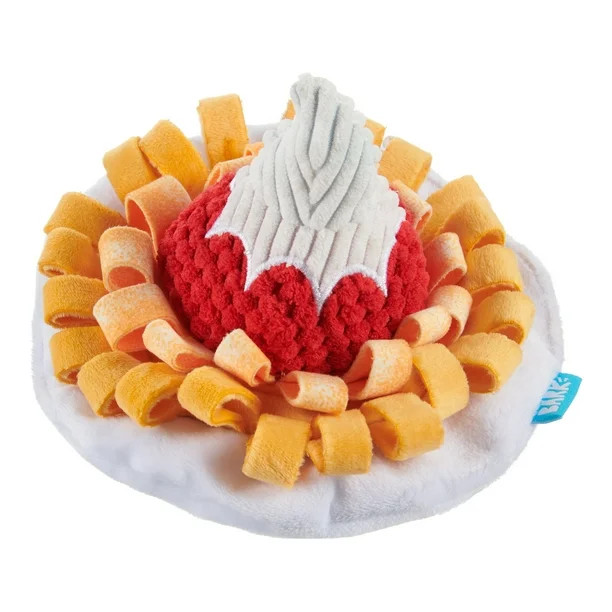 BARK Founding Funnel Cake - Yankee Doodle Dog Toy, great for hiding treats, XS-M dogs | Walmart (US)