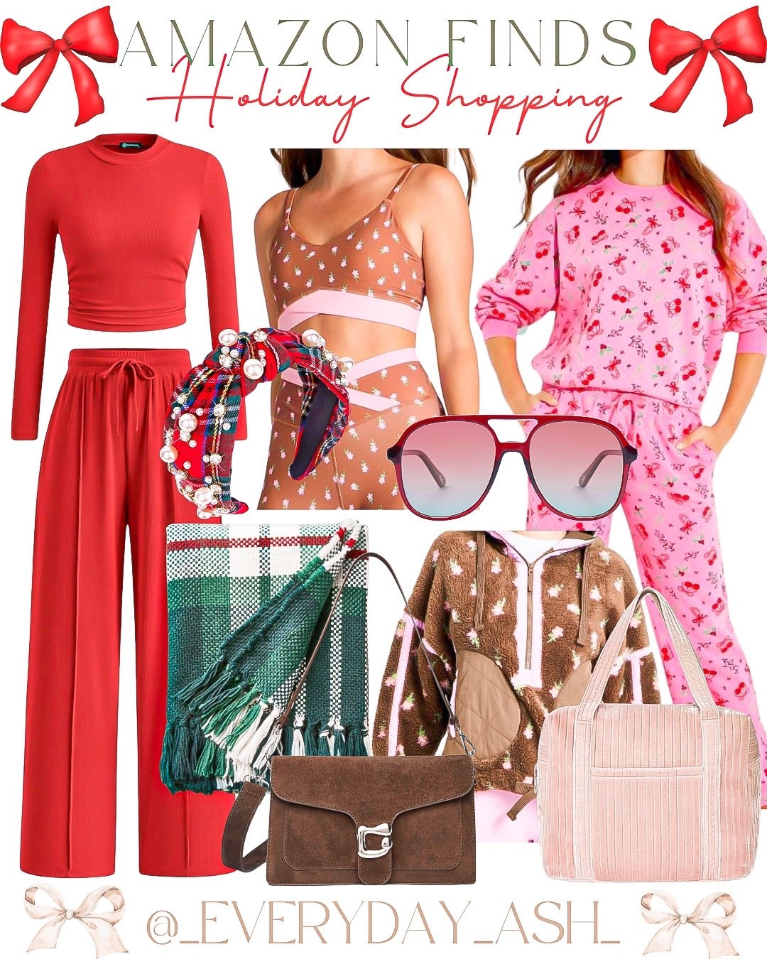 Recent purchases ❤️🎄🎁

These finds would also make great gifts 🎁 

Red lounge set, two piece set, target fashion, Amazon fashion, gift for her, target active wear, travel bag, winter blanket, suede purse, sunglasses , Christmas headband 

#LTKHoliday #LTKFindsUnder50 #LTKGiftGuide