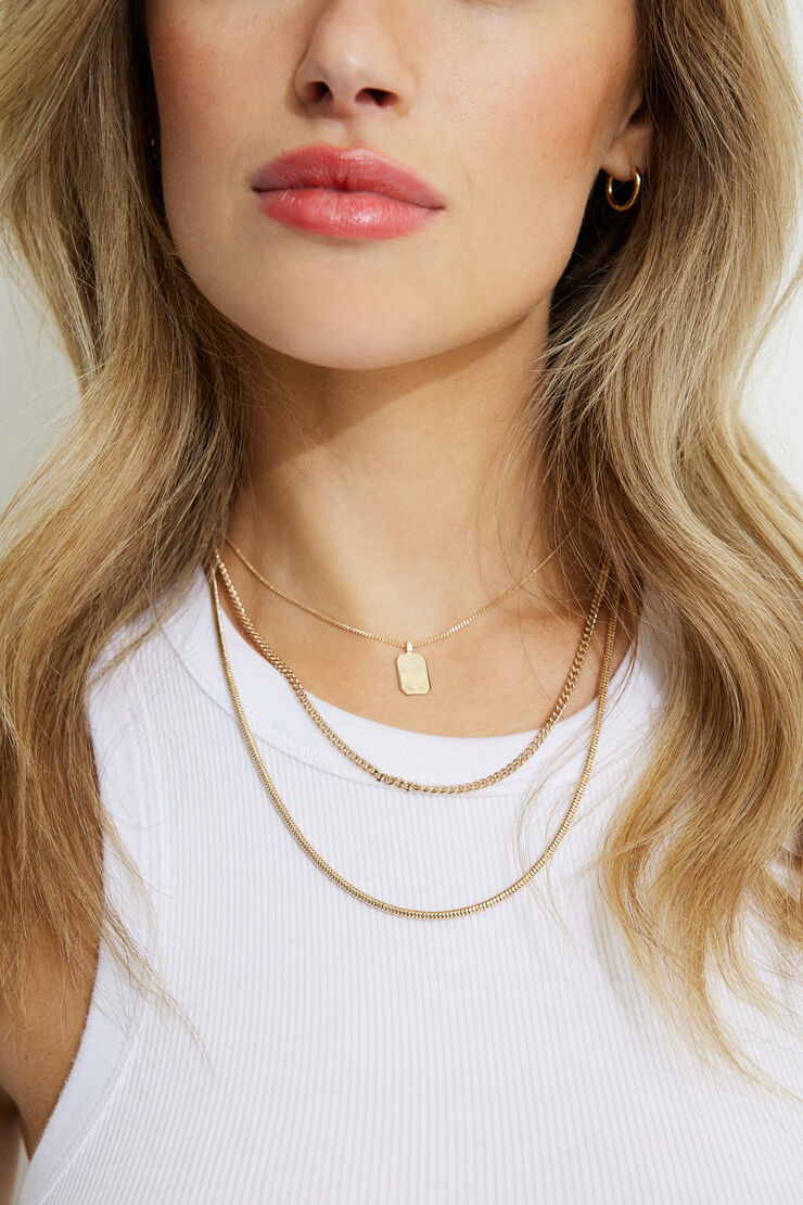 3-Pack Medallion Necklaces | Dynamite Clothing