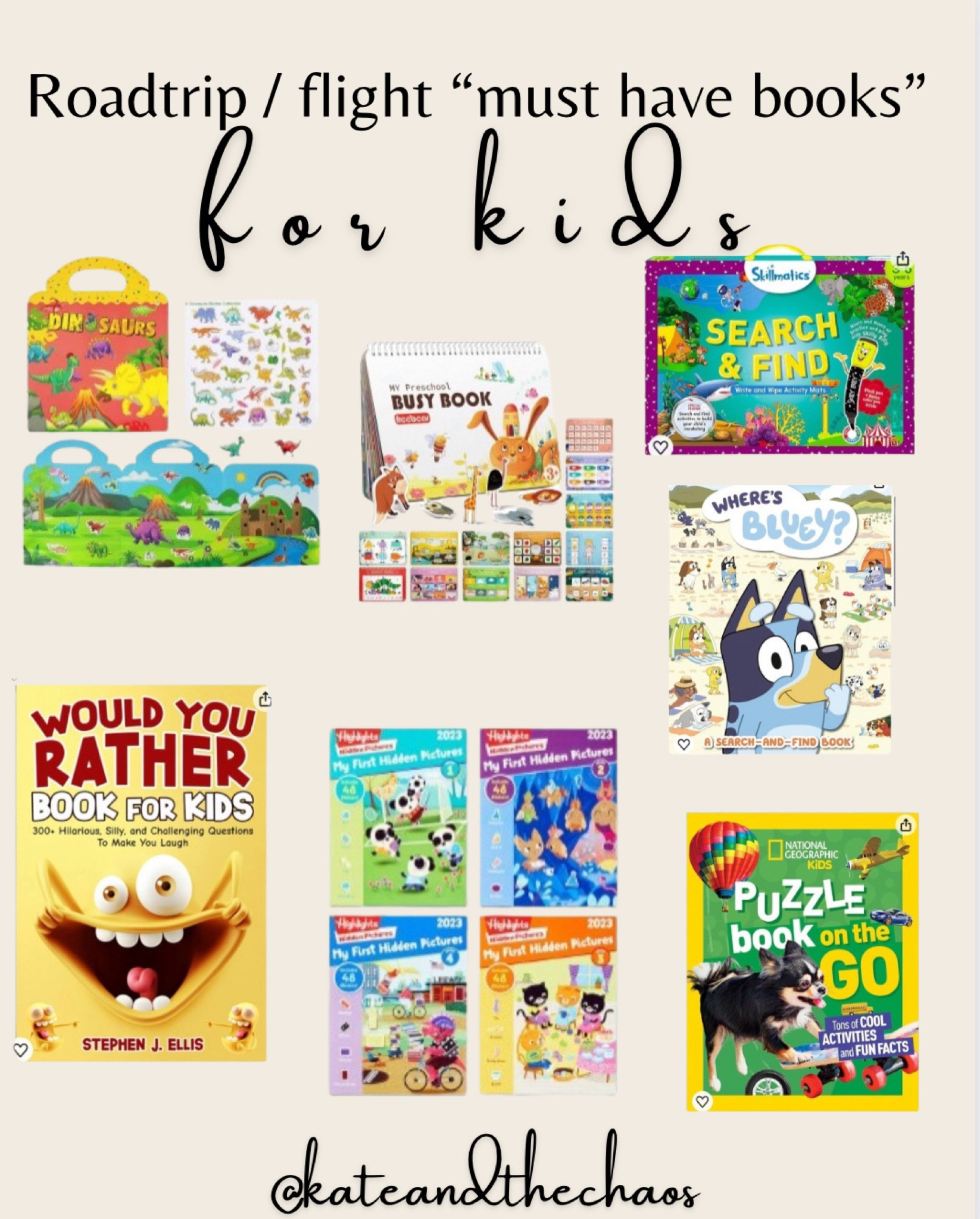No/low screen travel book must haves for kids!!! 

#travelmusthavesforkids #travelbooksforkids 

#LTKbaby #LTKtravel #LTKkids