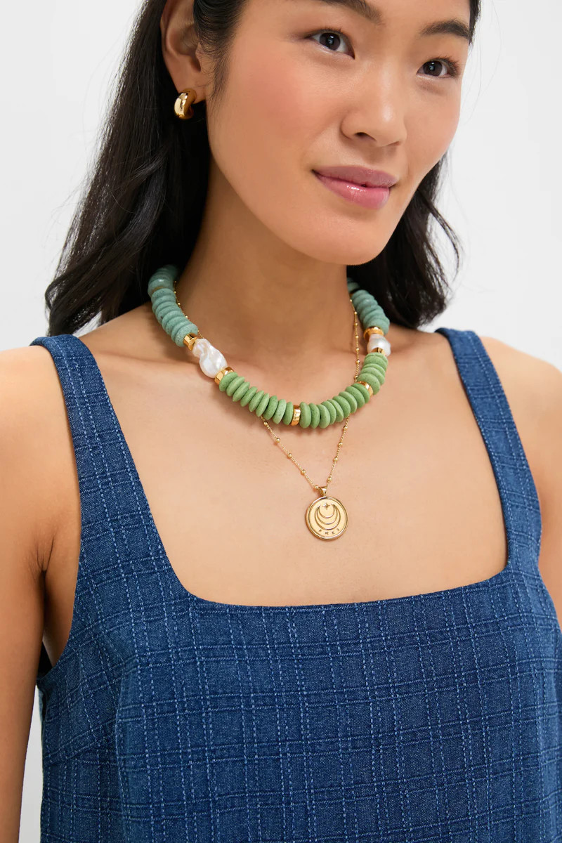 Textured Windowpane Denim Cassie Dress | Tuckernuck (US)