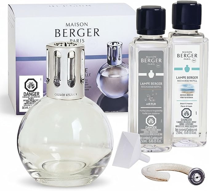 MAISON BERGER Set – Lampe Berger Starter Round Fragrance Diffuser with Ocean Breeze & So Neutra... | Amazon (US)