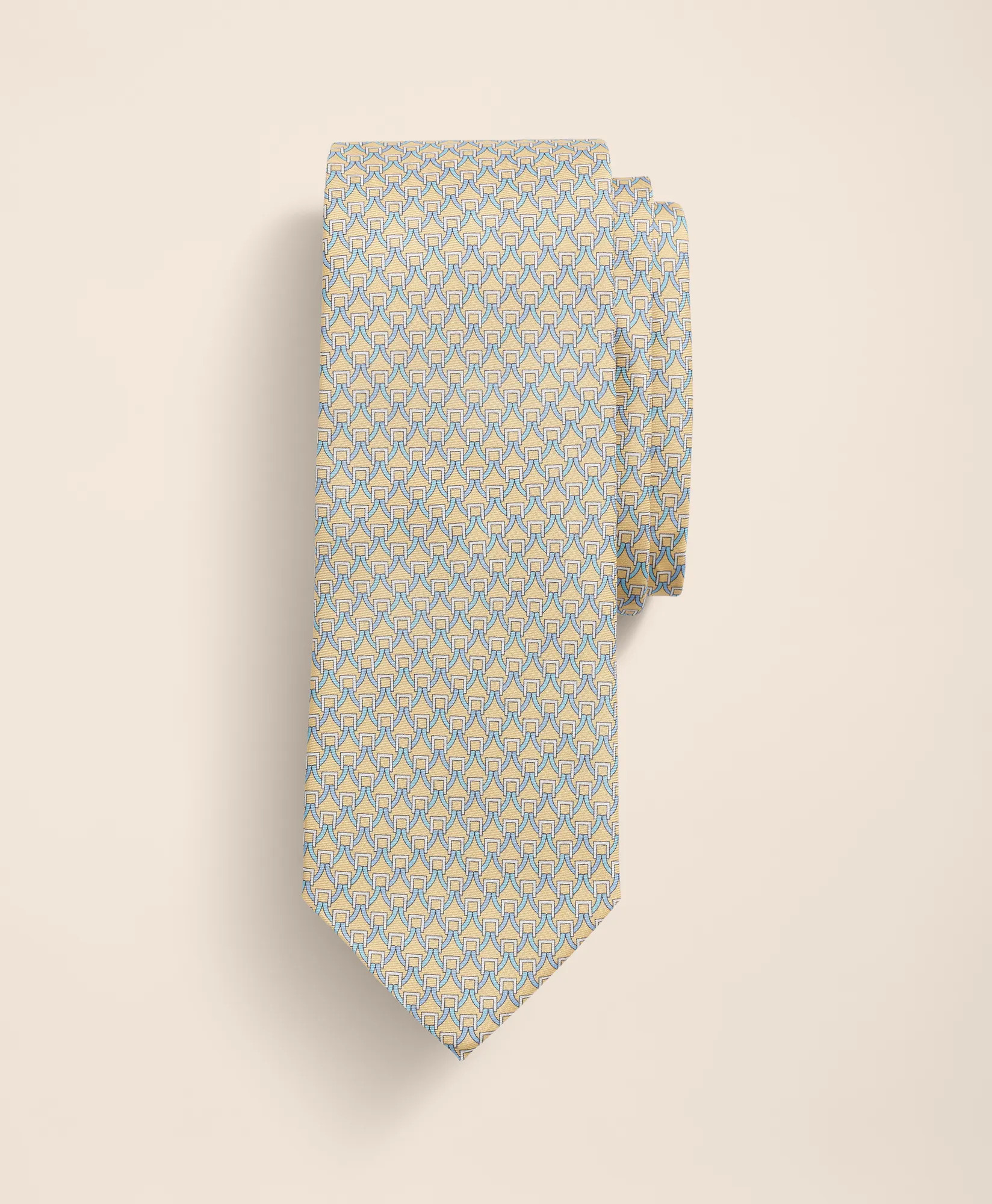 Silk Bit Link Motif Tie | Brooks Brothers