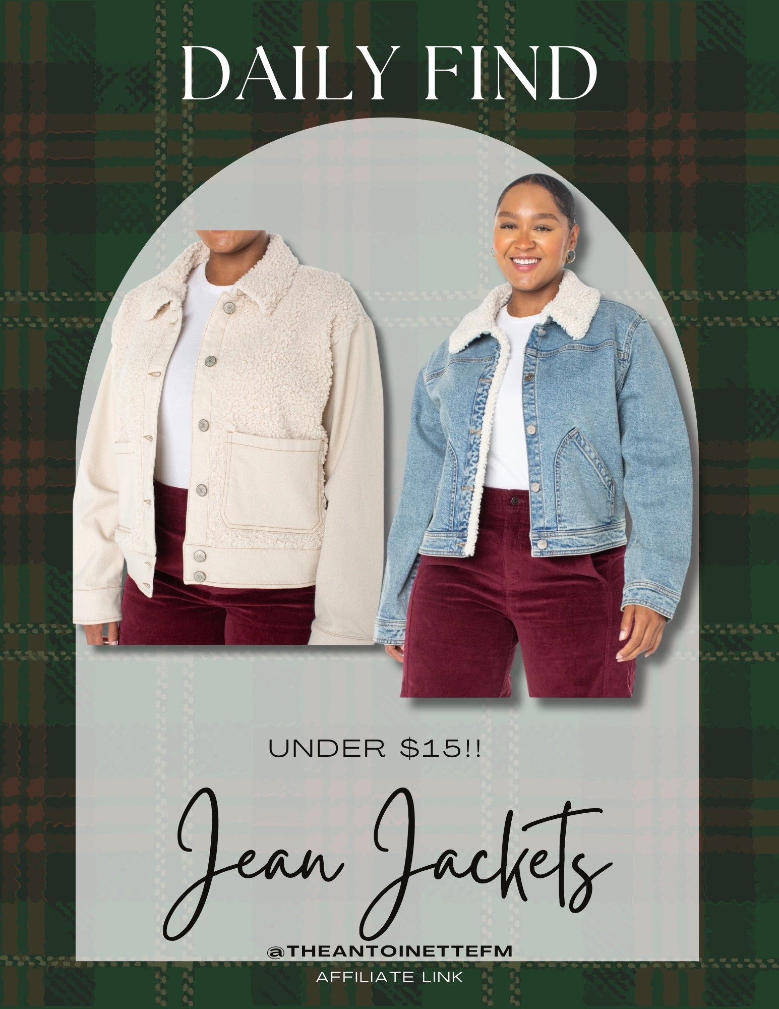 Loveeee these jackets from Walmart 😍 on sale for under $15!!

#LTKHoliday #LTKCyberWeek #LTKGiftGuide