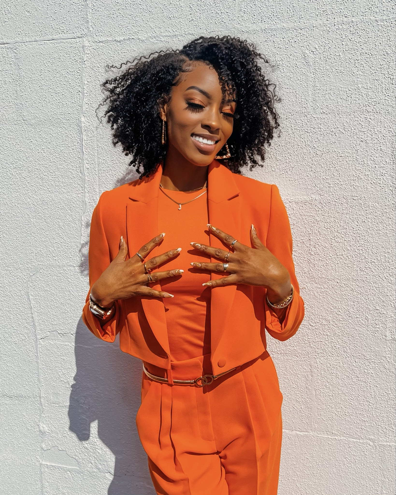 melanin 🤝🏾 orange #orangesuit
suit color is mandarin!

#LTKbeauty #LTKworkwear #LTKstyletip