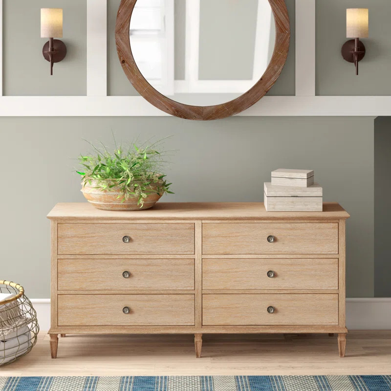 Birch Lane™ Garland 6 - Drawer Double Dresser & Reviews | Wayfair | Wayfair North America