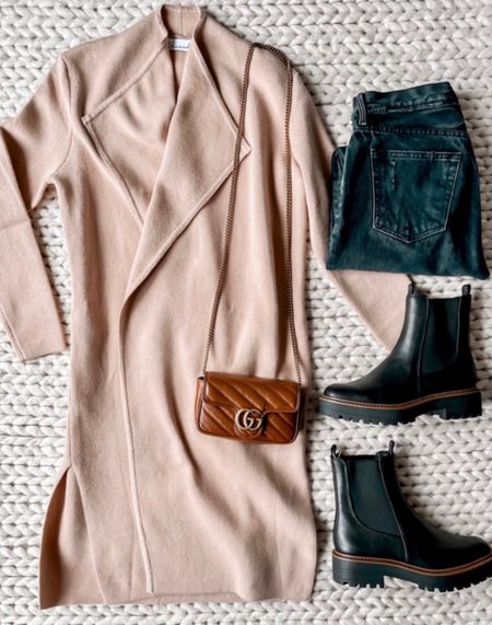 Cardigan coat
Jeans
Gucci bag 
Black jeans
Black boots
Amazon fashion 
Amazon finds 


#LTKshoecrush #LTKitbag #LTKFind