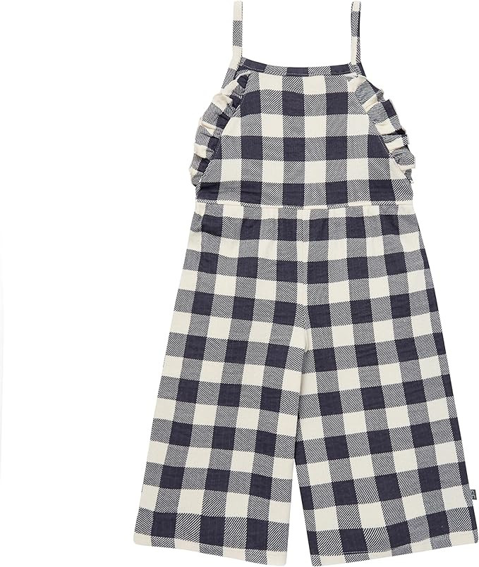 Modern Moments by Gerber Baby Girls Ruffle Wide Leg Romper | Amazon (US)