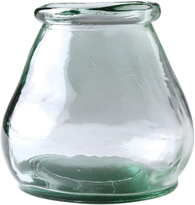 Spice of Life VGGN2100 Recycled Glass, Mini Flower Base, Cero Valencia, Clear, 3.9 x 3.7 x 3.9 in... | Amazon (US)