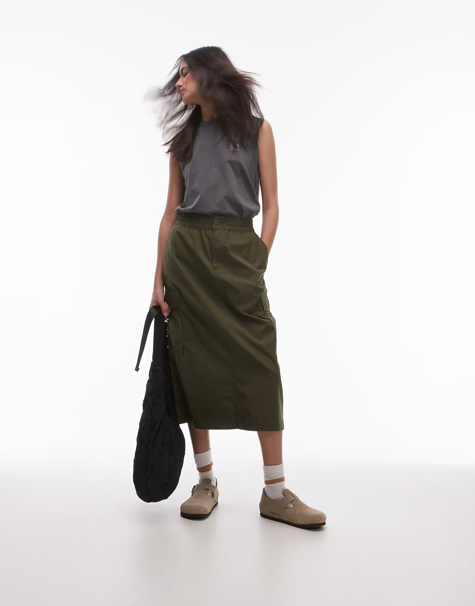 Carhartt WIP Jet cargo skirt in khaki | ASOS | ASOS (Global)