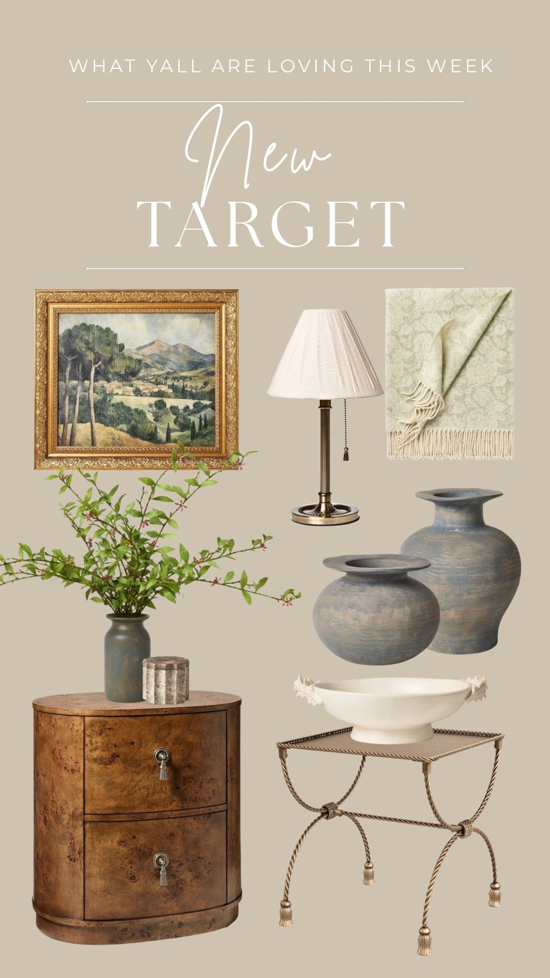 Neutral @Target home refresh with these fabulous new home arrivals early enough for fall if you can even believe it! Loving these pieces to add natural wood tones and neutrals in decor! 


Home decor, target home, target finds, new arrivals, home inspo, decor inspo, home refresh

#LTKHome #LTKSeasonal