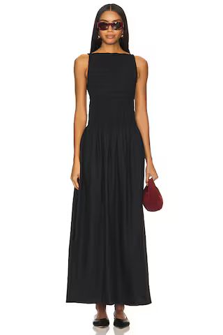 FAITHFULL THE BRAND Margot Maxi Dress in Black from Revolve.com | Revolve Clothing (Global)