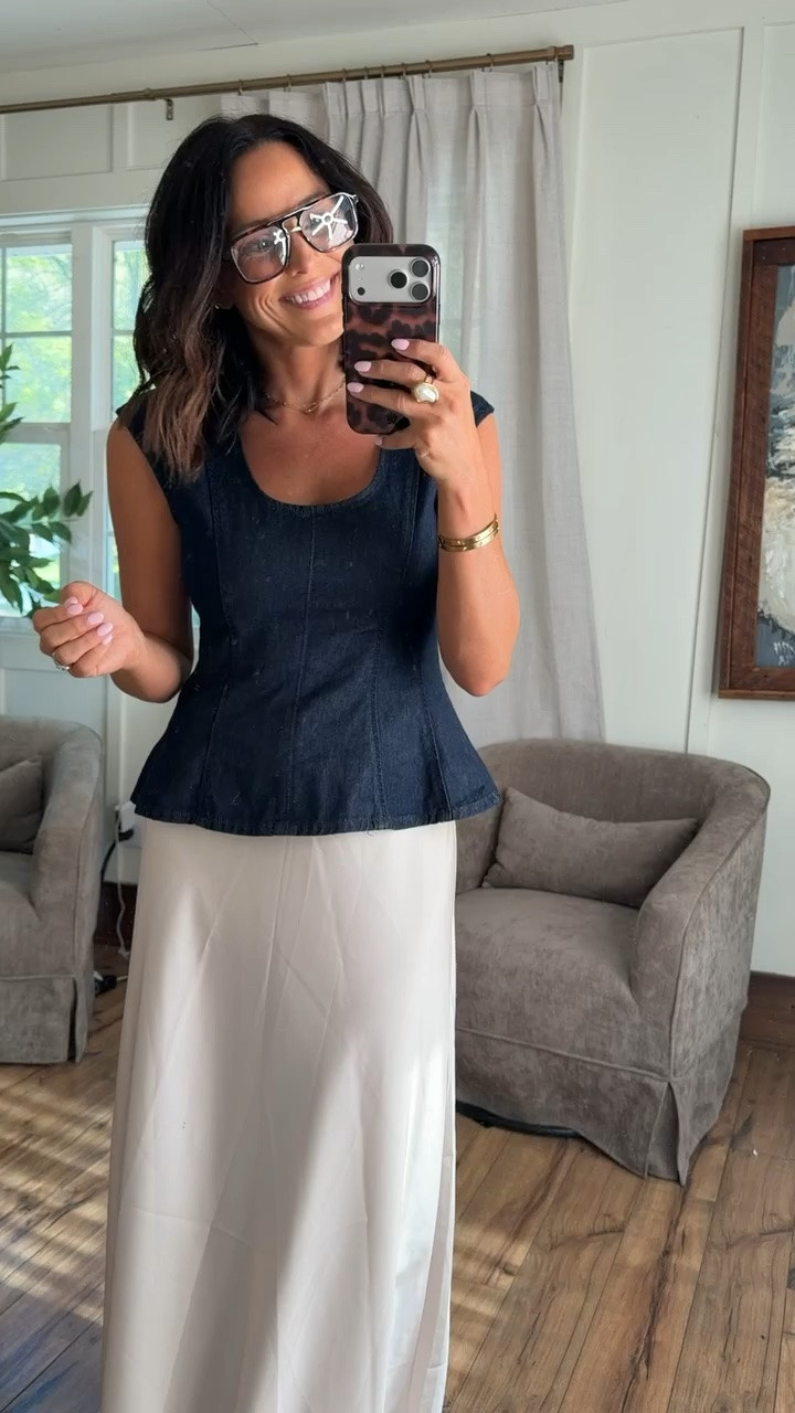 Really into simple outfits like this lately. The Madewell top fits so well and this Amazon skirt is one of those pieces you’ll wear over and over. Such an easy outfit but still feels put together. 

#madewellstyle #amazonfashion #neutralstyle #everydayoutfit #classicstyle #summeroutfit #casualchic #effortlessstyle #amazonfinds #ootd
