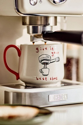 Jordan Nickson Give it Your Best Shot Stoneware Mug | Anthropologie (US)