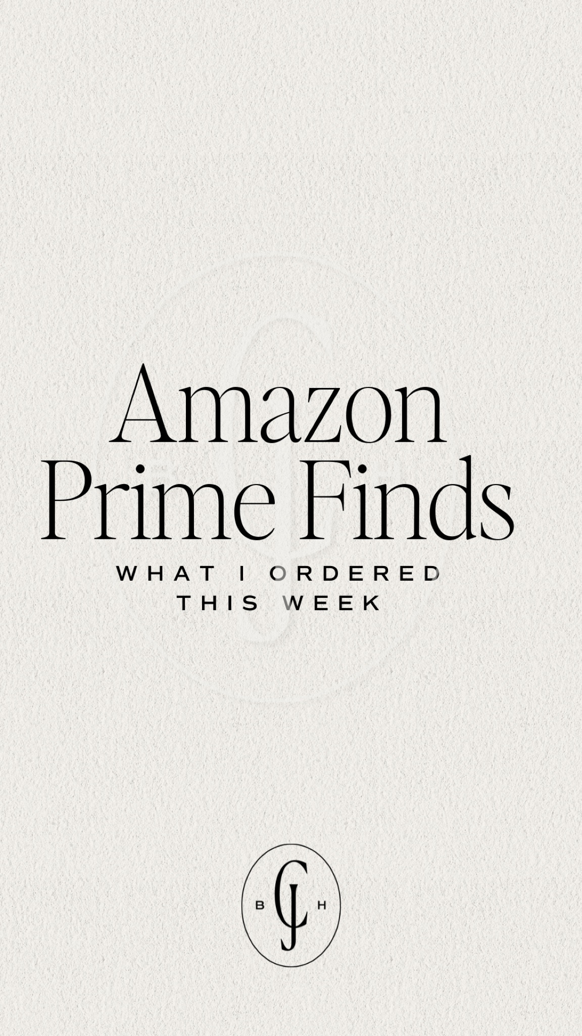 My latest Amazon haull