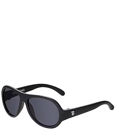 Babiators BabyLittle Boys Newborn-5 Years Jet Black Originals Aviator Sunglasses - 0-2 Years | Dillard's