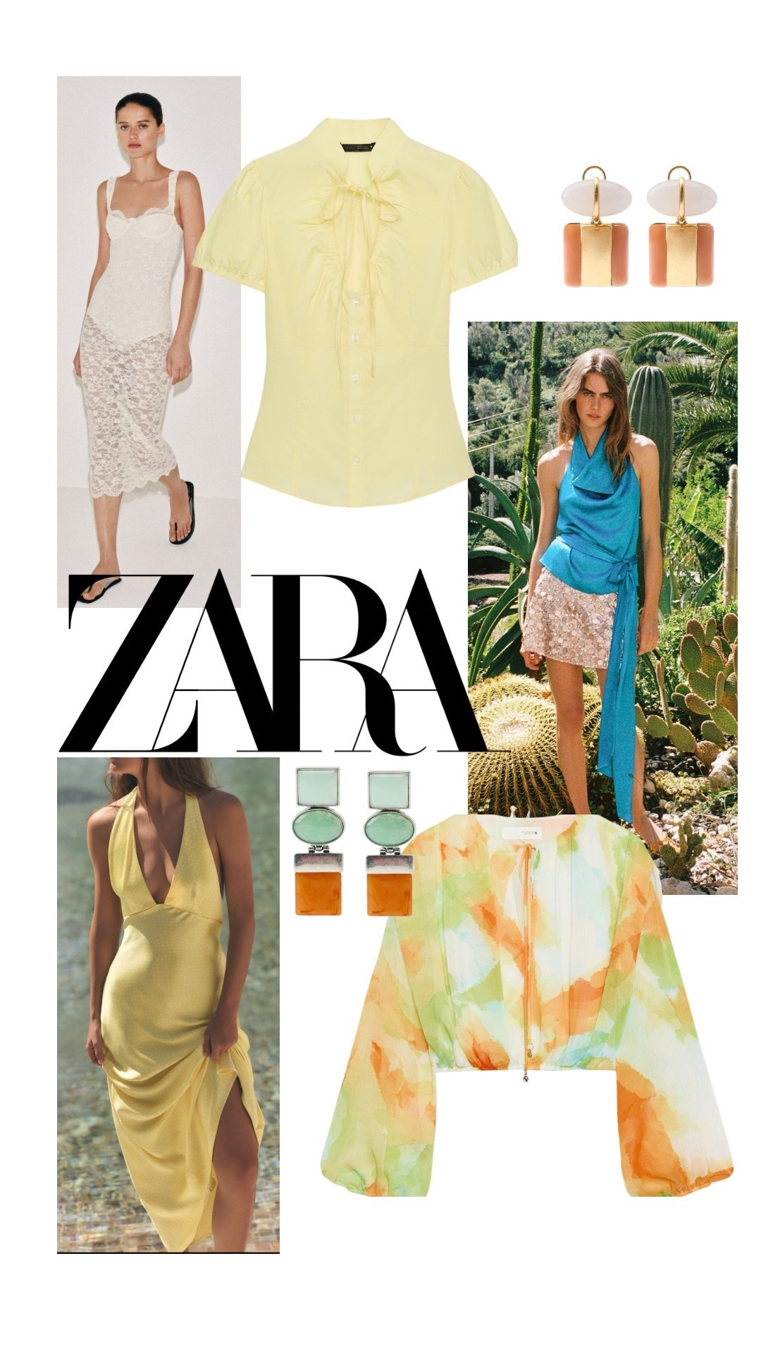New in Zara- Summer 💛☀️

Lace, satin shorts, lace shorts, satin tops butter yellow, summer dress, polka dot, sandals, ballet flats, wedding guest dress, holiday outfit, date night outfit, Ibiza style, vacation look, summer capsule, evening outfit, holiday evening

#LTKsummer #LTKwedding #LTKdatenight