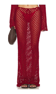 Bananhot Magen Skirt in Red from Revolve.com | Revolve Clothing (Global)