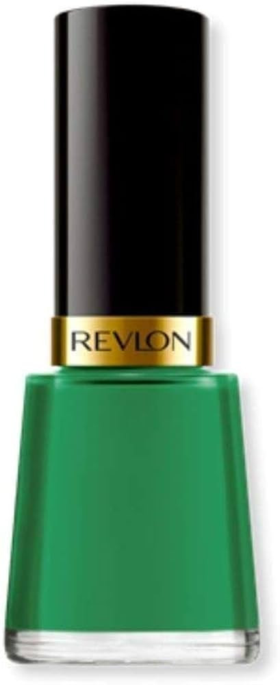 Revlon Nail Enamel, Chip Resistant Nail Polish, Glossy Shine Finish, in Blue/Green, 571 Posh, 0.5... | Amazon (US)