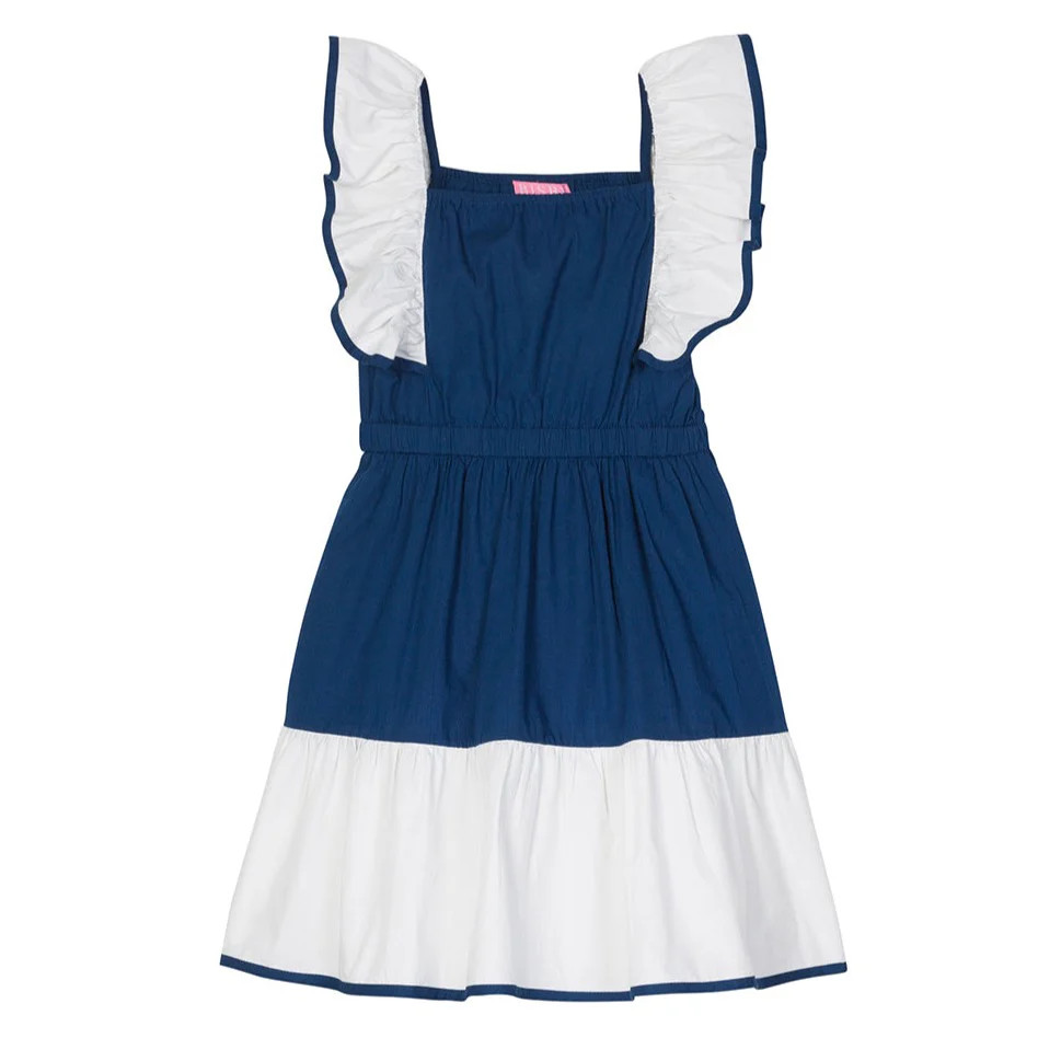 Brighton Dress - Nautical Navy | BISBY Kids