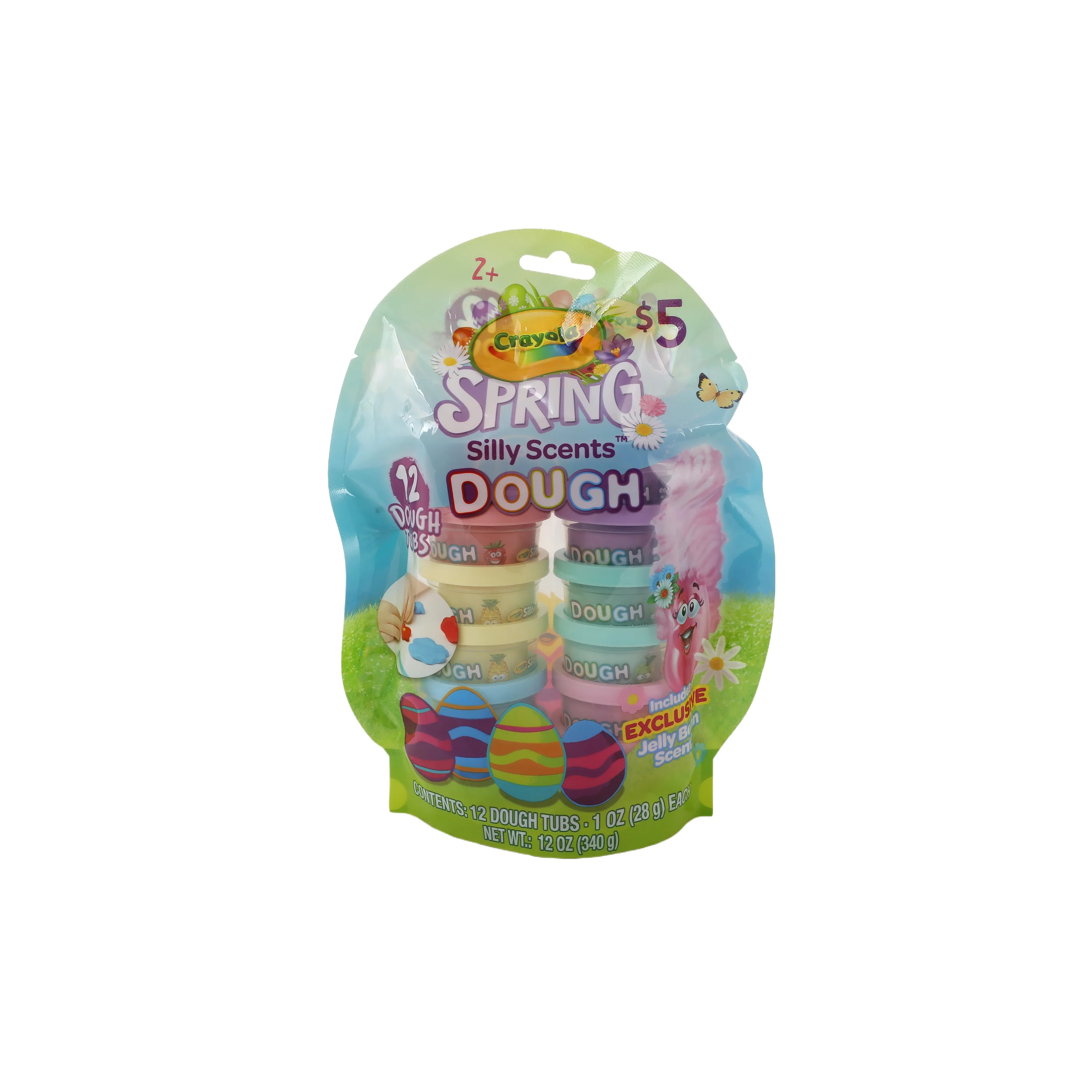 Crayola Silly Scents Dough 12pk 1oz Tubs Assorted Colors | Walmart (US)