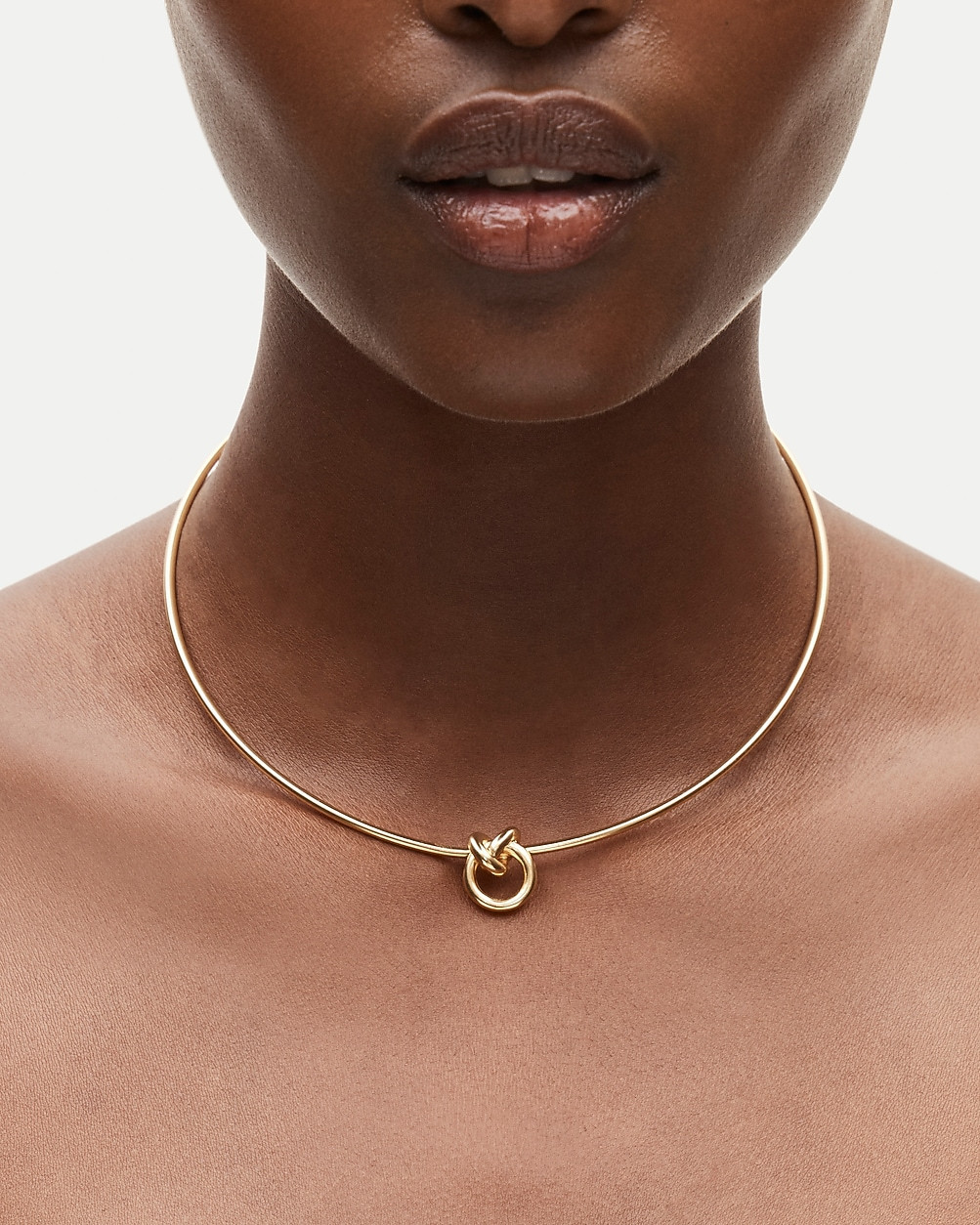 Sculptural knot necklace | J. Crew US