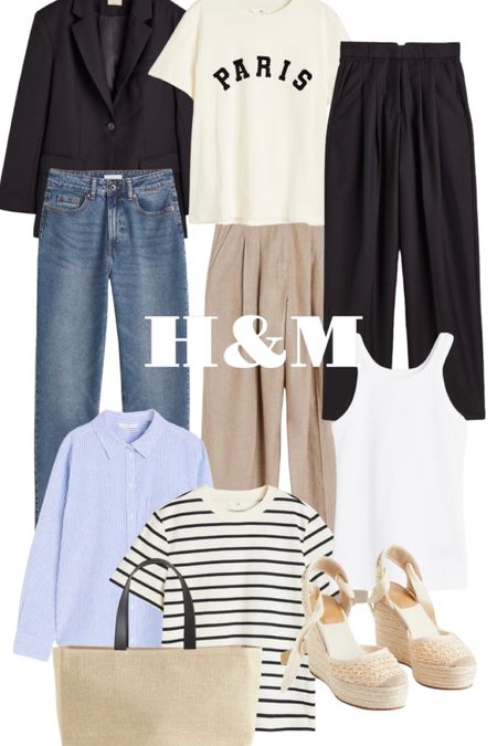 The best of H&M Spring classic pieces.  The trousers are incredible so I’ve linked all colours - definitely invest in a pair or two! I have bought the beige and the black and I was fine in my usual size 10. ❤️

#LTKstyletip #LTKeurope #LTKSeasonal