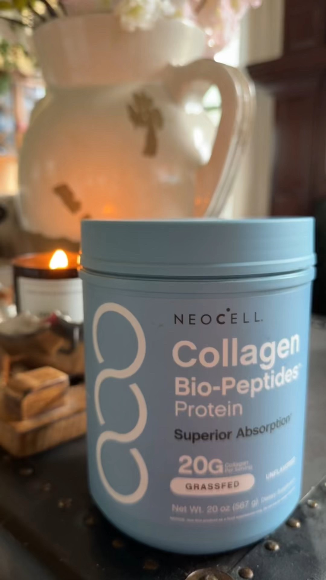 Embrace the power of neocell collagen bio-peptides for a radiant you! 🌟 Age is just a number when you prioritize your health and well-being. Nourish your skin, hair, and nails from the inside out. Your journey to glowing confidence begins now! 💪✨ #CollagenBoost #HealthySkin #GlowUp

#LTKBeauty #LTKOver40