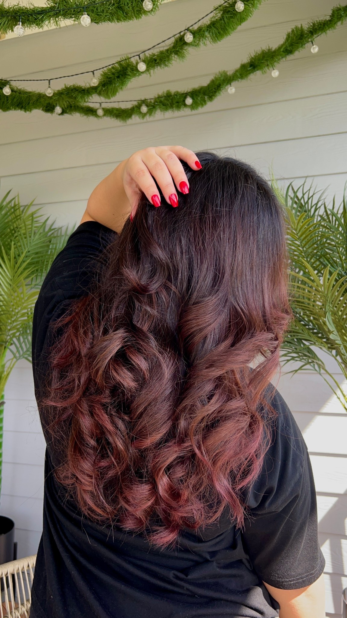 Fall called… so I answered with a new hair color 🍒🤎

I patiently waited 3 months to diy this color on my hair and it was well worth the wait 😍 The way my hair looks outside compared to indoors is crazy!! Love the results 🥰
.
.
.
Search 🔍: Fall hair color, how to color your hair at home, Hair DIY, Cherry Chestnut hair, Cherry Chocolate hair, Fall hair colors 2025, Fall 2025, Color depositing mask

#fall2025 #haircolor #fallhaircolor #cherrychocolate #chocolatecherryhair #hairtok #hairinspiration #darkbrownhaircolor #fallhairrefresh

#LTKBeauty #LTKStyleTip #LTKSeasonal