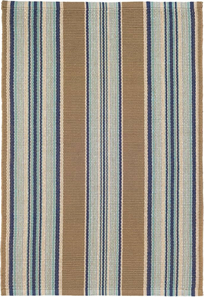 Dash & Albert Heron Blue Striped Handwoven Rug, 8'6"x11'6" | Amazon (US)