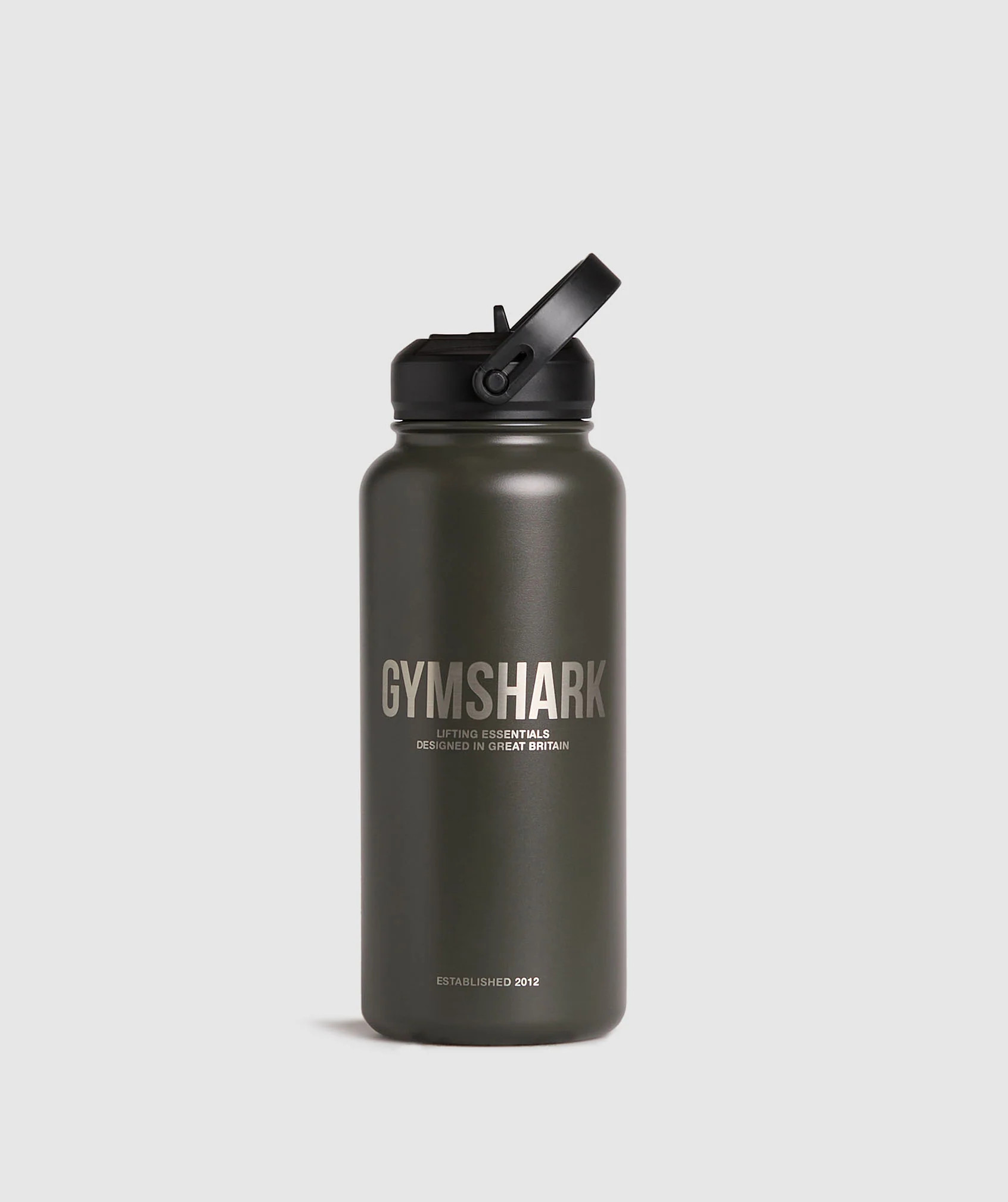 Metal Insulated Straw Bottle 1L | Gymshark US