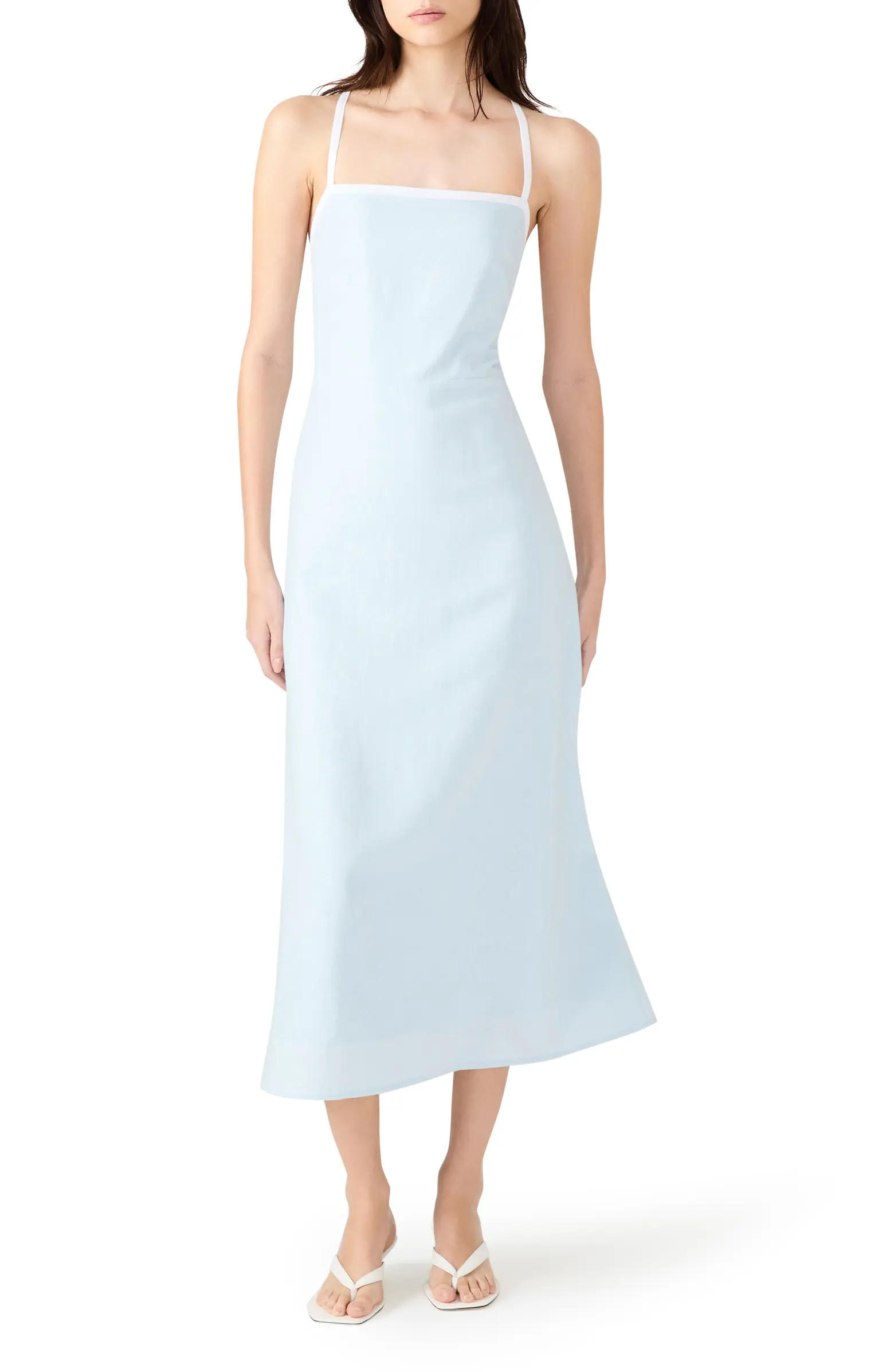 Riyan Linen Blend A-Line Sundress | Nordstrom