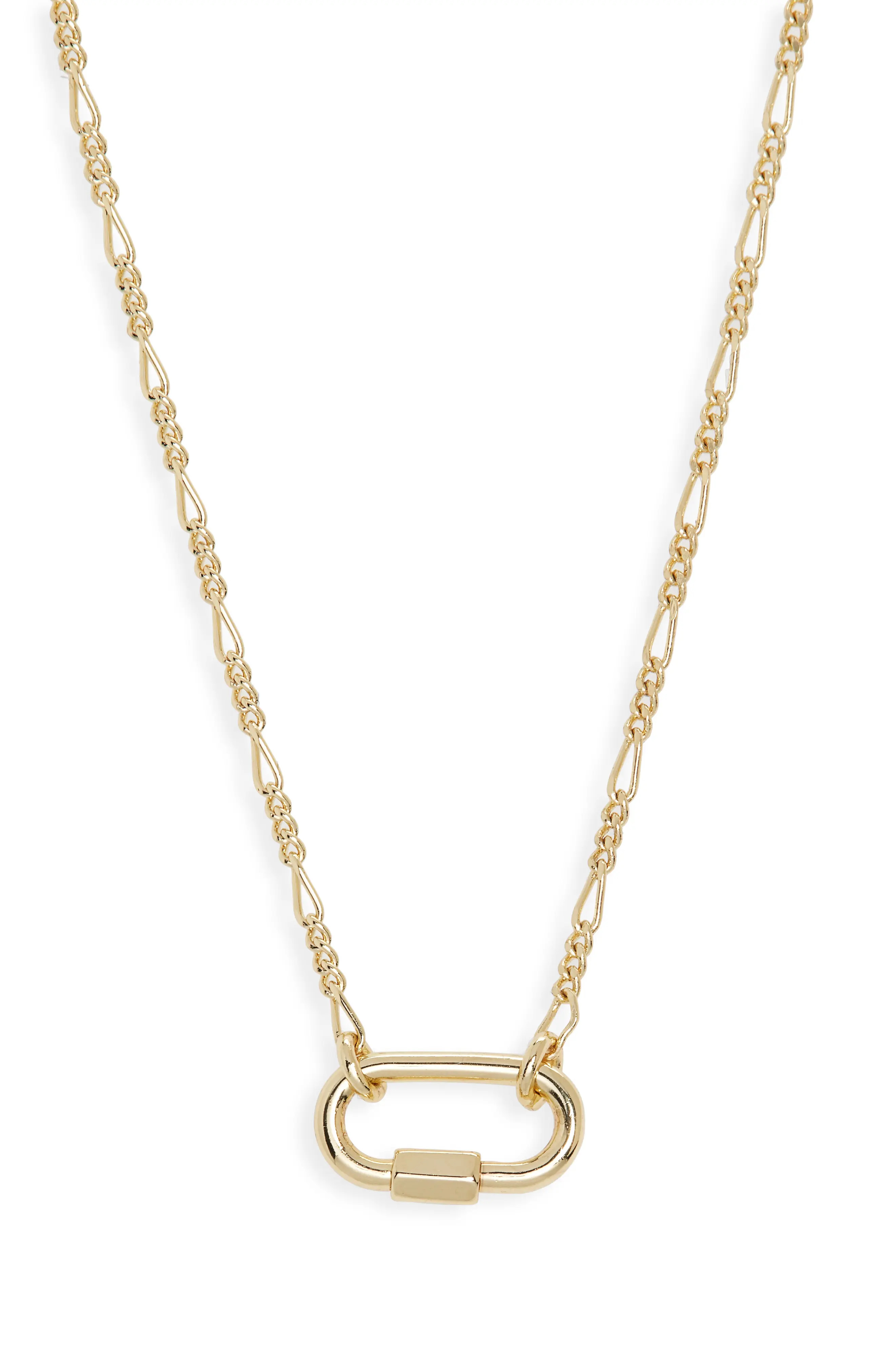 Dainty Carabiner Necklace (Women) | Nordstrom | Nordstrom